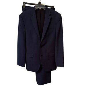 👔 Navy Joseph A. Bank Traveler Slim Fit Wool Suit (40R Jacket / 34W Pants)